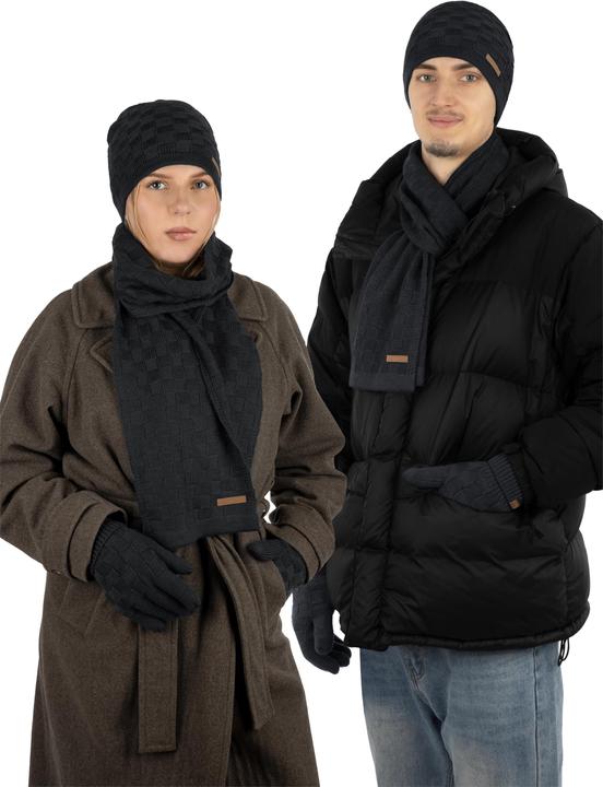 Produktbild Normani Merinowoll-Mütze mit Design Yuma - 2222 (One Size)
