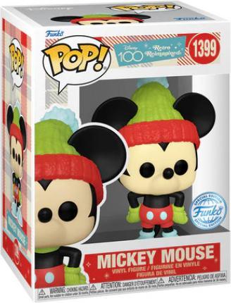 Produktbild Funko Pop! Disney 100th: Retro Reimagined - Mickey Mouse (Special Edition) #1399 Vinyl Figure