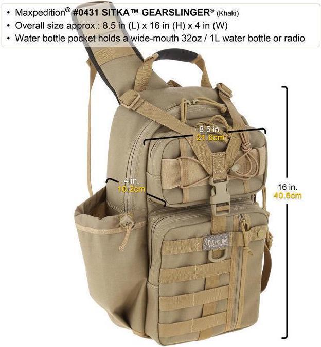 Produktbild Maxpedition Sitka Gearslinger 15L (15 l)