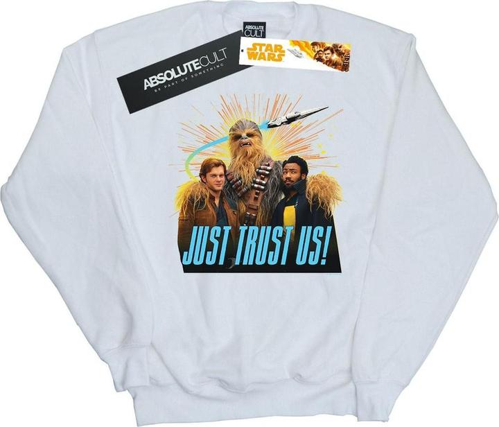 Star Wars Solo Just Trust Us Sweatshirt (L)