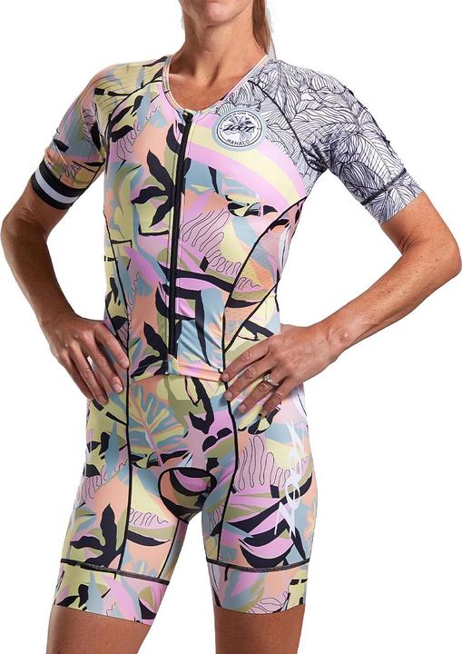 Produktbild Zoot Damen LTD Triathlon Aero Racesuit mit durchgehendem Reissverschluss - Mahalo - (XL)