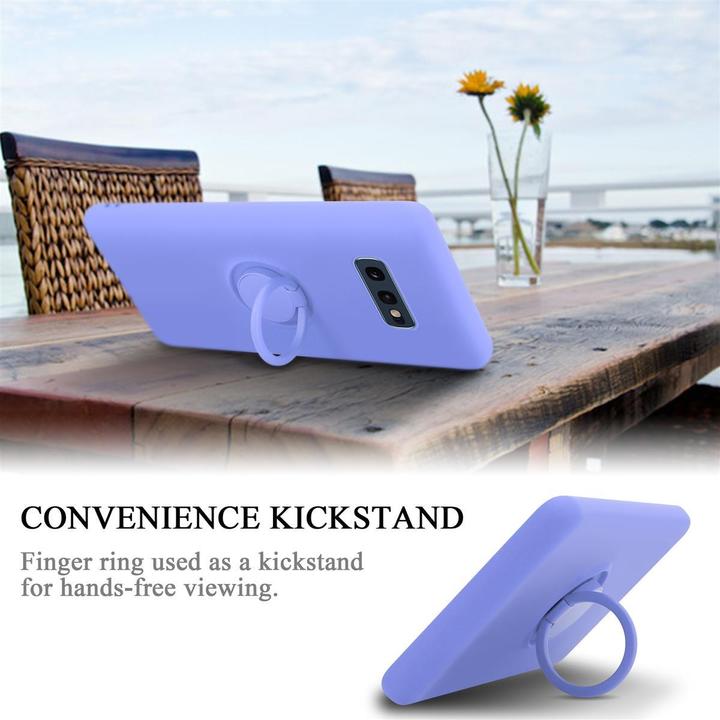 Produktbild Cadorabo TPU Liquid Ring Silicone Case Hülle (Samsung Galaxy S10e)
