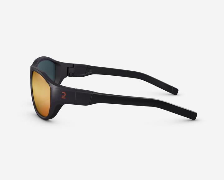 Image du produit Quechua Lunettes de soleil randonnée MH T500 enfants 6-10 ans catégorie 4 bleu foncé/orange