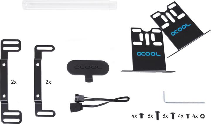 Actual product image Alphacool Alpha Core 200 Aurora Reservoir w. VPP 1019164