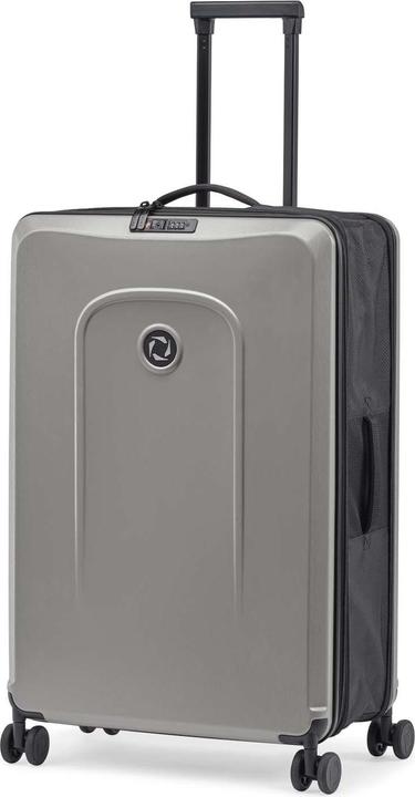 Actual product image Senz Senx Foldable Large Check In Trolley, 95L, Silk Grey (95 l, L (90 - 115l))