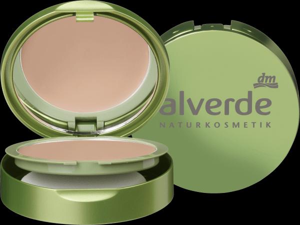 dm alverde Kompakt Make-up honig-gold 020 (Honig-Gold)
