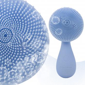 Humanas Magna Wave Schallzahnbürste mit Magnetfeldtherapie-Funktion – Blau (Schallzahnbürste)