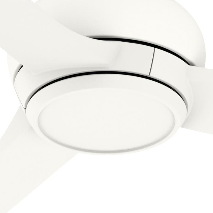 Produktbild Hunter Fans DC Deckenventilator Kaleidoscope Weiss mit Fernbedienung (44 dB)