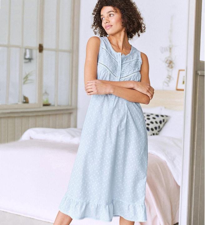 Immagine prodotto Anne Weyburn Camicia da notte senza maniche in cotone biologico (48)
