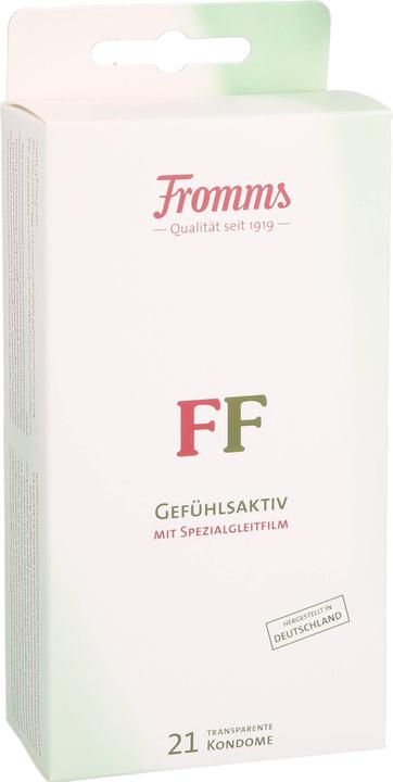 Produktbild Fromms FF gefühlsaktiv» 21 Kondome mit Spezialgleitfilm (21 Stk.)