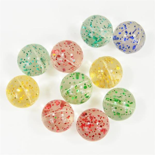 Produktbild Magni Flummis Bouncerz D25mm mit Glitter 10er Netz