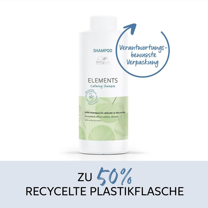 Produktbild Wella Elements Calming Shampoo (1000 ml, Flüssiges Shampoo)