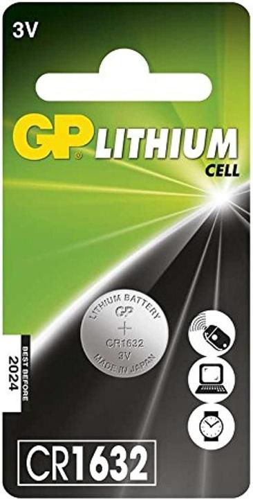 Image du produit GP Batteries PILE BOUTON LITHIUM CR1632 (1 pcs, CR1632, 140 mAh)