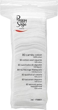 Image du produit Peggy Sage Éponges carrées en coton 80Pcs