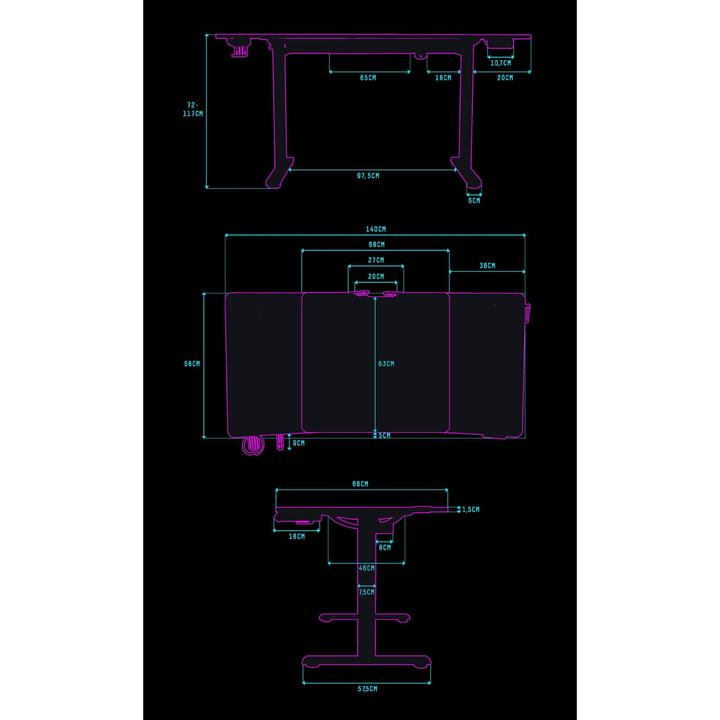 Actual product image Ultradesk Udesklvabl