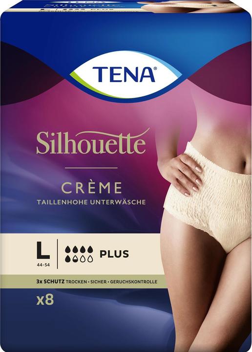 Tena Silhouette Pants Crème Large (8 x, Large)