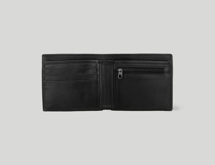 Actual product image Buckle & Seam Leather Wallet Bill