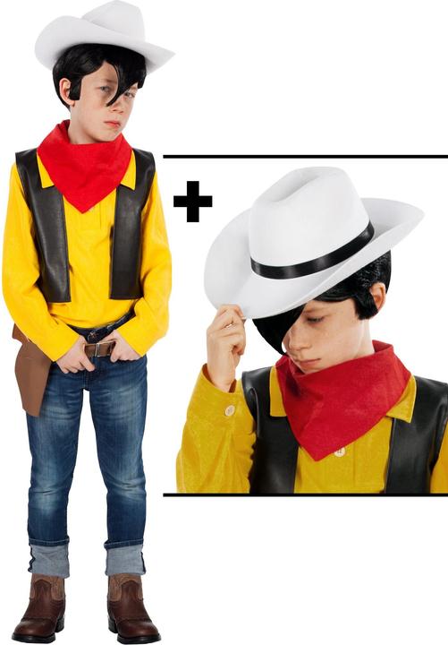 Produktbild Maskworld Lucky Luke Kostüm für Kinder mit Hut (98, 102, 104)