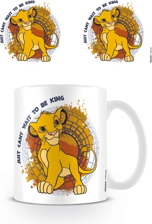 Produktbild The Lion King Kaffeebecher Just Can't Wait To Be King (325 ml, 1 x)