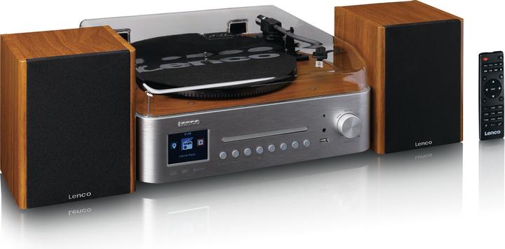 Productafbeelding Lenco MC-660WDSI - Hifi-set met internet, DAB+ en FM-radio - Zwart (WiFi, Bluetooth, 2x 20 W)