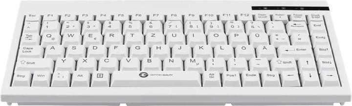 Actual product image Gett GCQ Cleantype Easy Basic Compact compact keyboard with plastic housing 88 keys USB colour w (DE, Cable)
