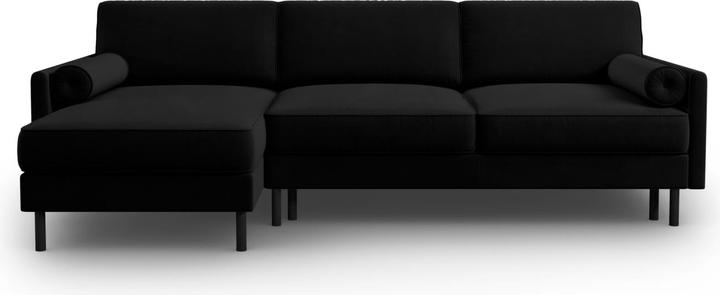 Actual product image Micadoni Velvet Left Corner Sofa With Bed Function And Box, "Scott", 5 Seats, 212x142x87Made in Europe (Corner sofa)