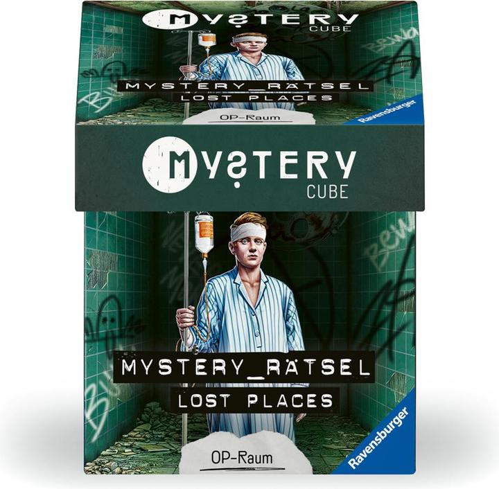 Actual product image Ravensburger 23692 - Mystery Cube - Lost Places: The operating theatre - puzzle for EXIT enthusiasts aged 10 and (German)