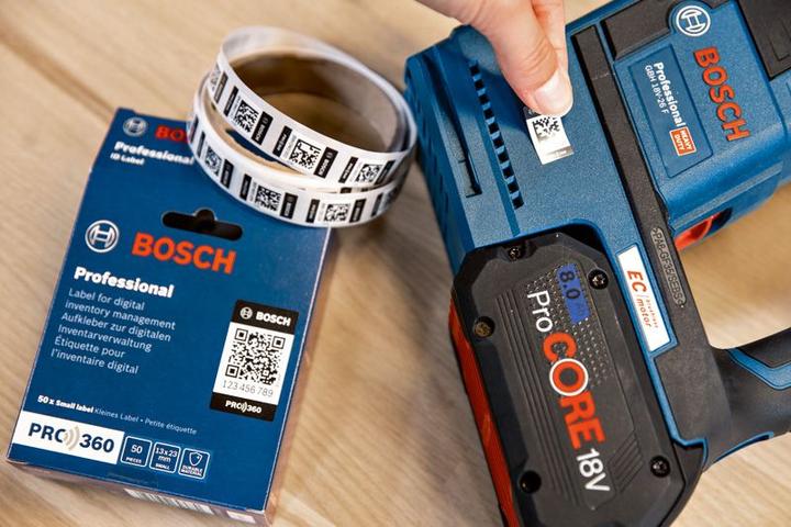 Immagine prodotto Bosch Professional Etichetta ID scatola di servizio piccola 50 | 1600A02C1K