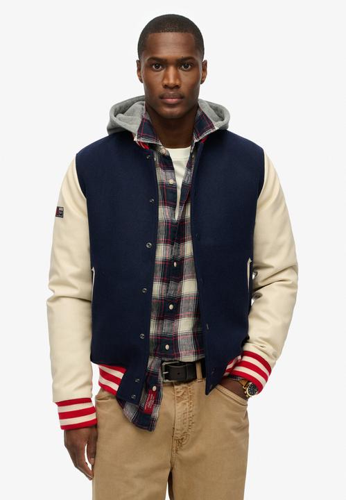 Image du produit Superdry Bomber à capuche College (M)