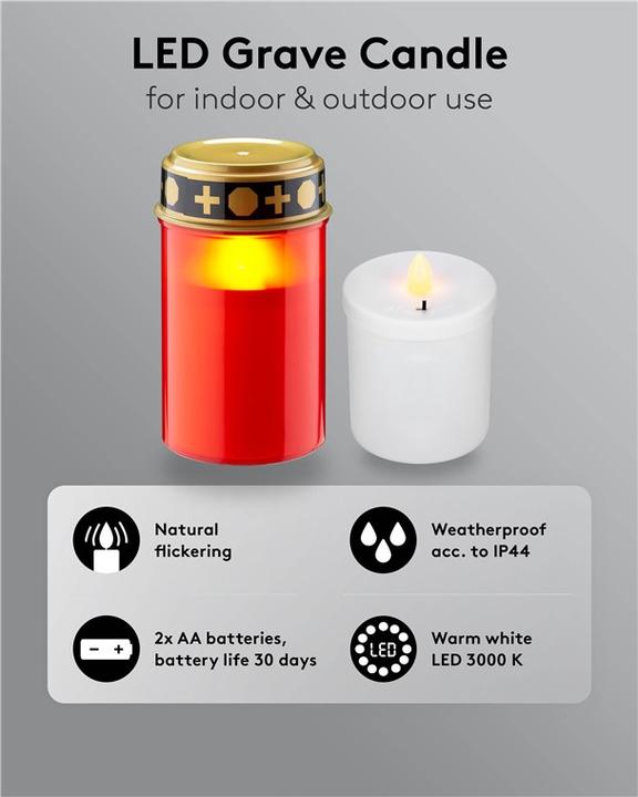Actual product image Goobay LED grave light (1 x)