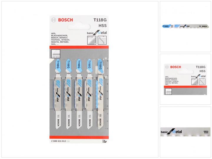 Produktbild Bosch Professional Zubehör T 118 G Basic