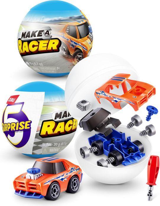 5 Surprise MAKE-A-RACER-CAPSULE,S1,CAPSULE,GQ,13PC