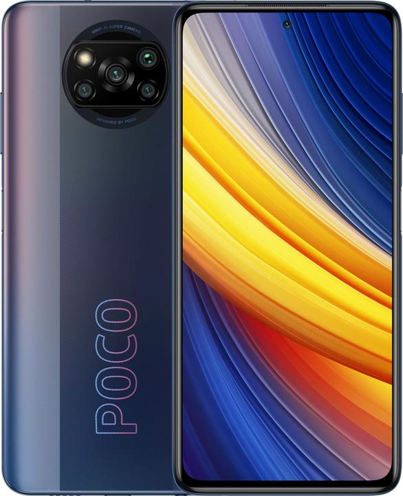 Image du produit Xiaomi Poco X3 Pro (256 Go, Phantom Black, 6.67", Double SIM hybride, 48 Mpx, 4G)