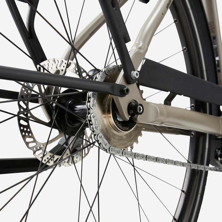 Actual product image Btwin Long-Distance Automatic Owuru Motor Low Frame Electric City Bike LD 940E Connect