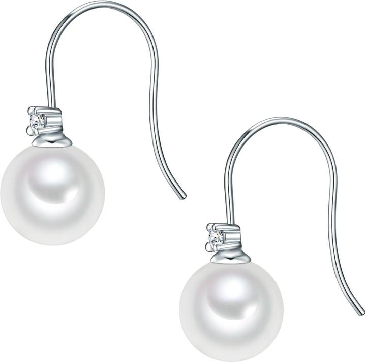 Immagine prodotto Lulu & Jane Ottone zirconia conchiglia perla argento - 33286 (Ottone)
