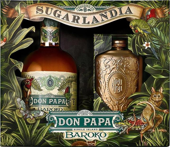 Don Papa Coffret cadeau Baroko (1 x 70 cl)