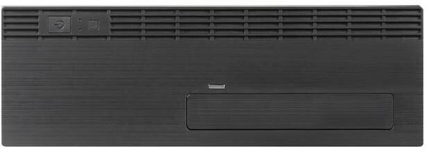 Produktbild Chieftec UE-02B Computergehäuse - Computergehäuse (Mini-Tower, PC, Metall, Micro-ATX, Schwarz) (mATX, Mini-ITX)