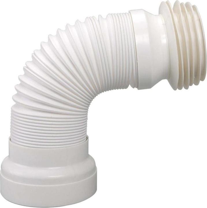 Produktbild Airfit WC-Anschluss-Rohr DN 98 - 120, 285 - 500mm, flexibel, weiss