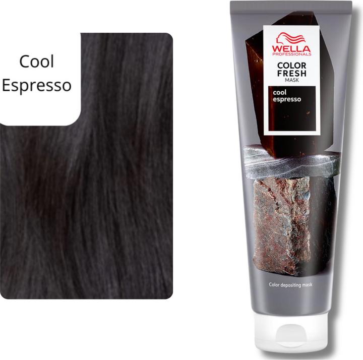 Immagine prodotto Wella Color Fresh Mask Cool Espresso 150 ml (Espresso freddo)
