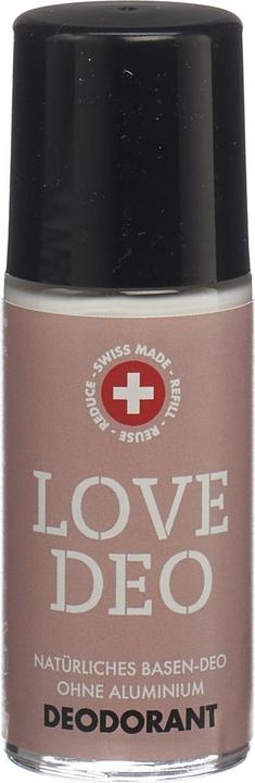 Produktbild Schnarwiler LOVE DEO Basen Deodorant ohne Aluminium Roll-on (Roll-on, 50 ml)