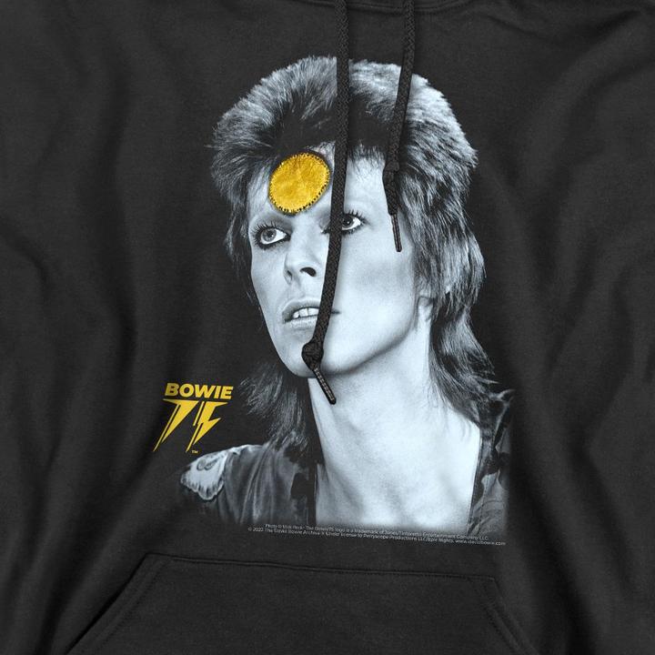 Immagine prodotto David Bowie Golden Bowie Felpa con Cappuccio Uomo (L)