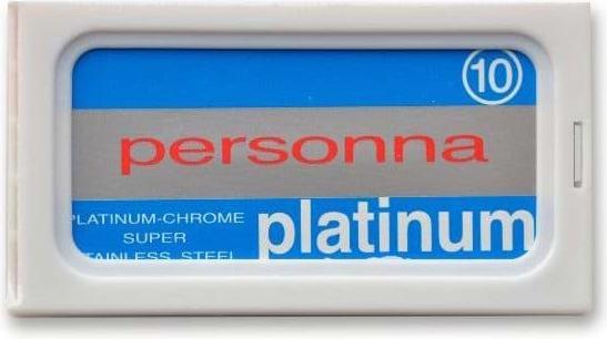 Personna 10 Platinum Red Double Edge Rasierklingen