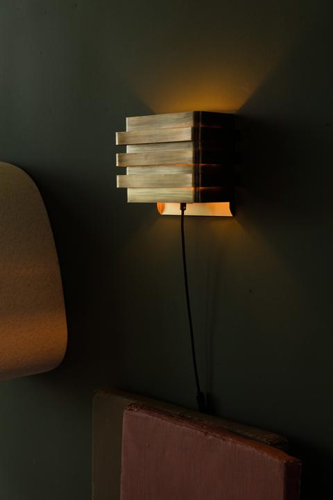 Produktbild Dutchbone Dumont Wall Lamp Brass (E27)