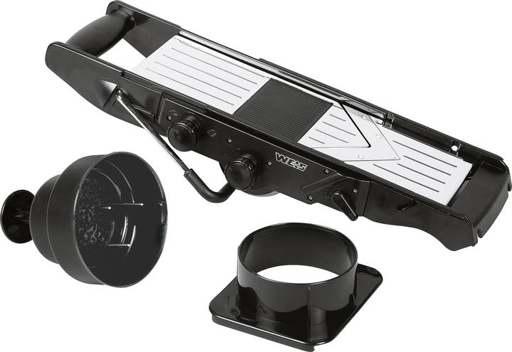 Produktbild Weis Mandoline all in one schwarz Edelstahl