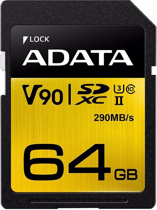 Productafbeelding Adata Premier ONE (64 GB, SDXC, U3, UHS-II)