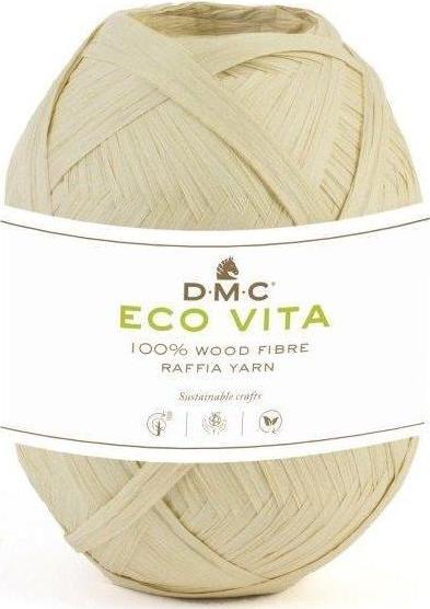DMC Fabric yarn Eco Vita Raffia 50 g, Nature (100 m)