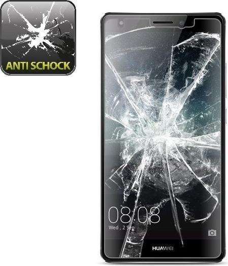 Actual product image Protectorking 2x Panzerfolie Anti-Shock HD Klar (2 Piece, Mate S)