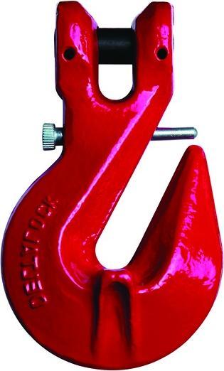 Actual product image Delta YE.8.042.13 Gabelzahnhaken mit Sicherungsstift, 5,3 t