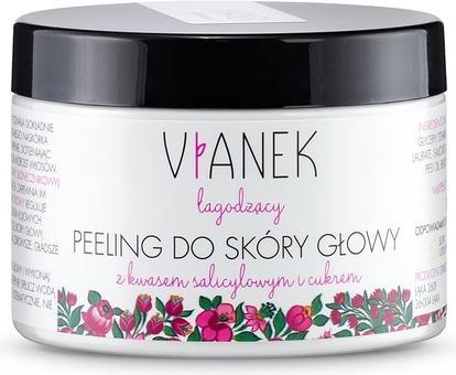 Actual product image Vianek Soothing Peeling Into The Head Score From Salicylic Acid And Sugar 150Ml (Body lotion, 150 ml)