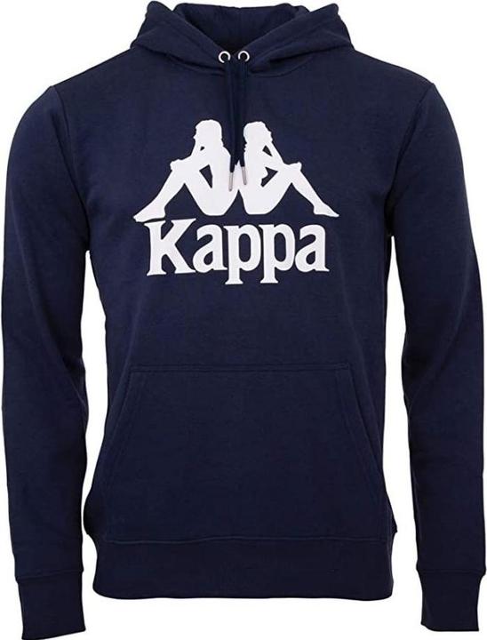 Immagine prodotto Kappa Taino blu scuro L (705322-821) da uomo con cappuccio (L)